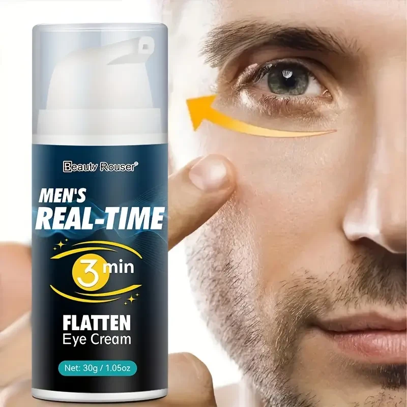 Beauty Rouser Men's Eye Firming Gel - Hydrating & Puffiness-Reducing (30g)