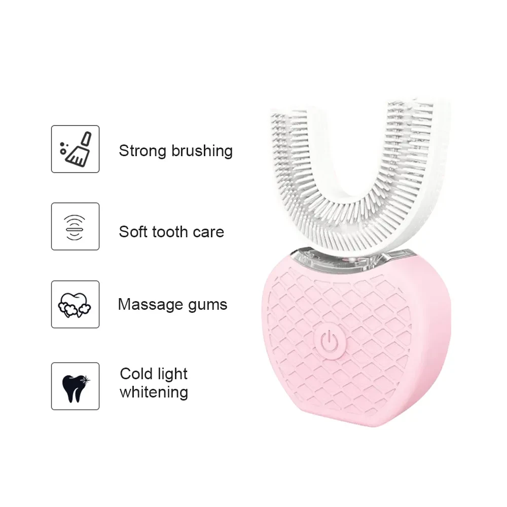 360 Degrees Intelligent Automatic Electric Toothbrush