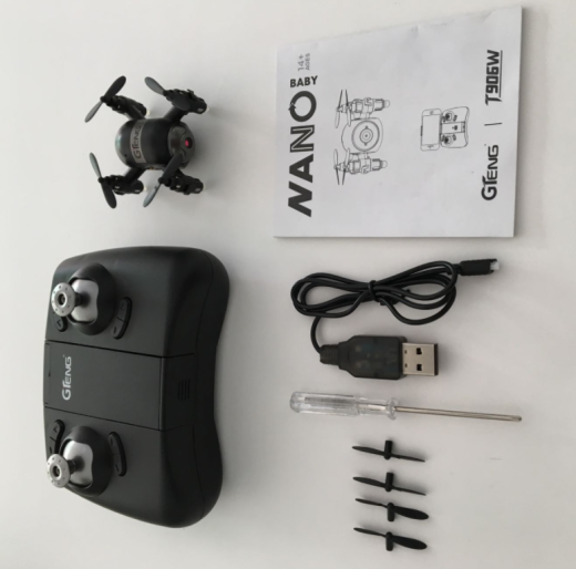 GT-T906W Mini Aerial Camera UFO Remote control Aircraft Air Pressure Fixed High Speed Mobile Phone Wifi Real-Time Transmission Drone