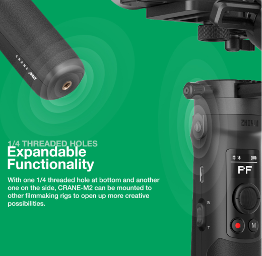 Zhiyun M2 Handheld Anti-Shake Stabilizer