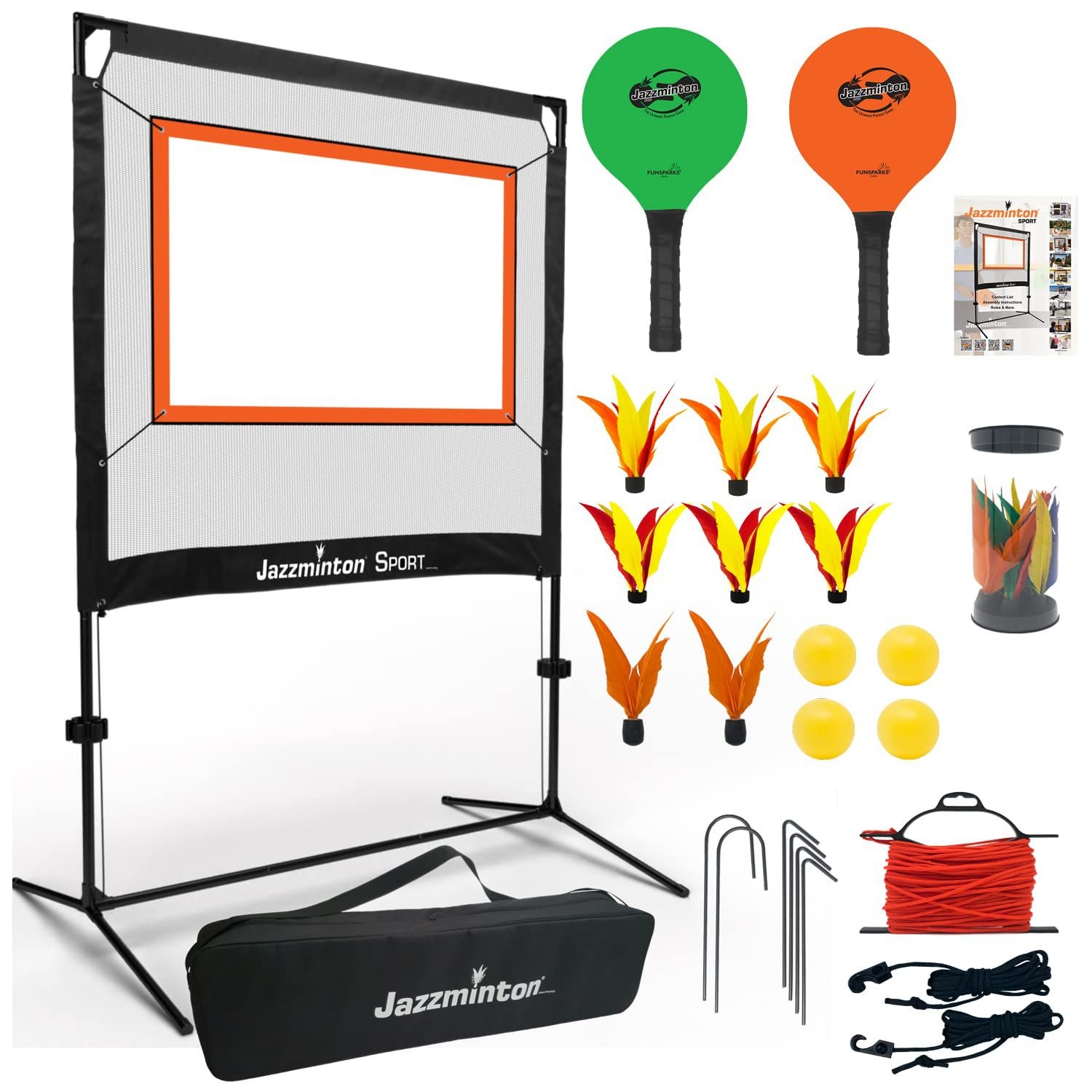 Jazzminton Sport Badminton Net Set