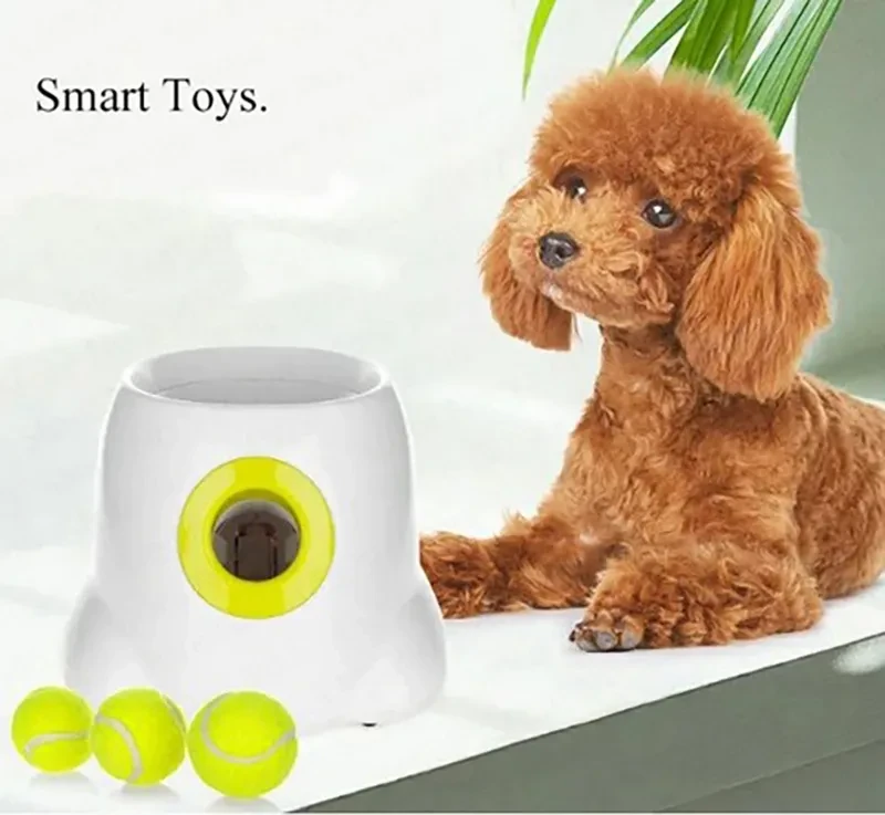 Dog Pet Automatic Interactive Ball Launcher