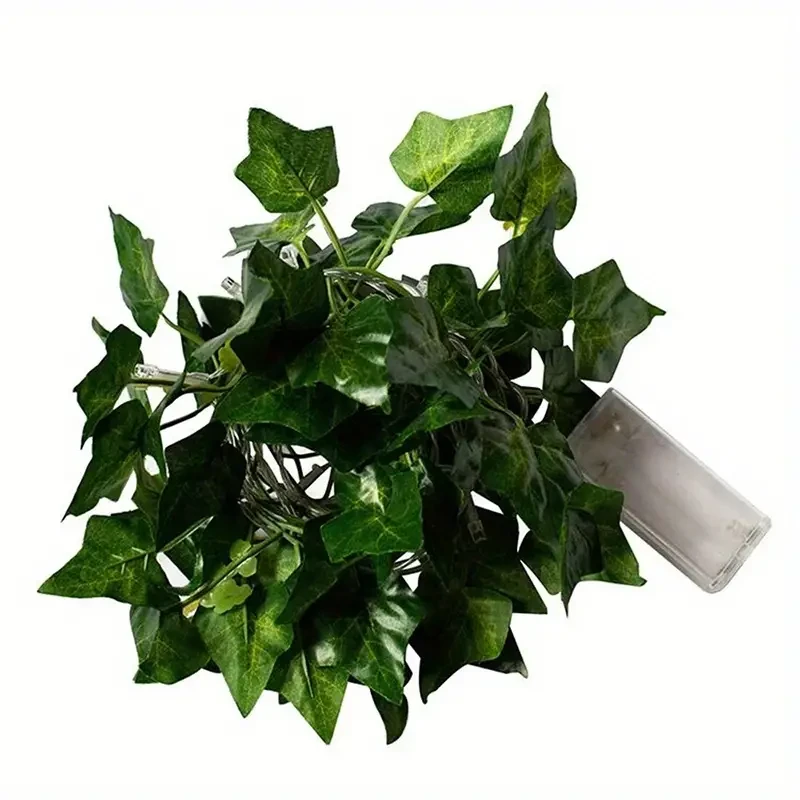 5M Artificial Leaf String LED Copper Lights
