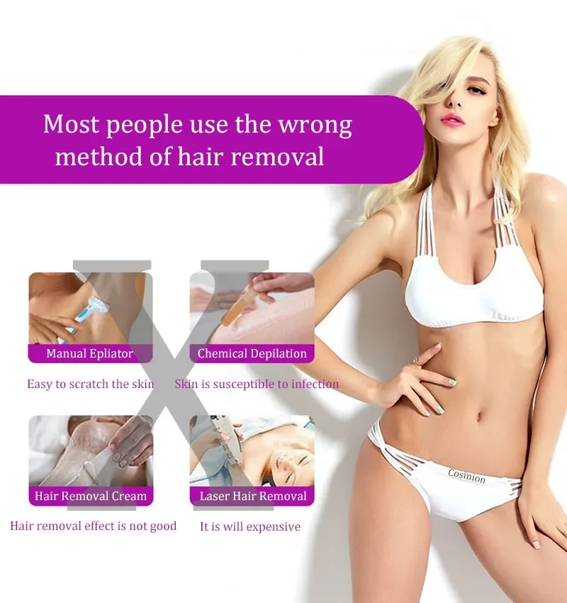 Induction Type Lady Hair Removal Device