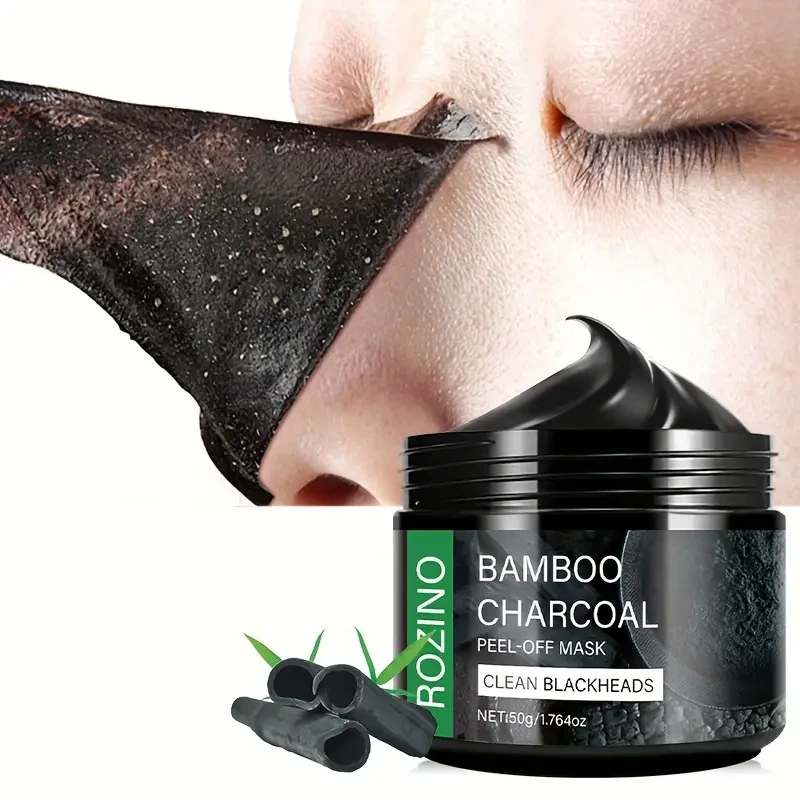 ROZINO Black Pearl Facial Mask - Hydrating & Pore-Refining