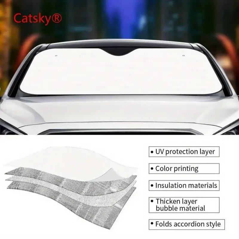 German Shepherd Car Sunshade