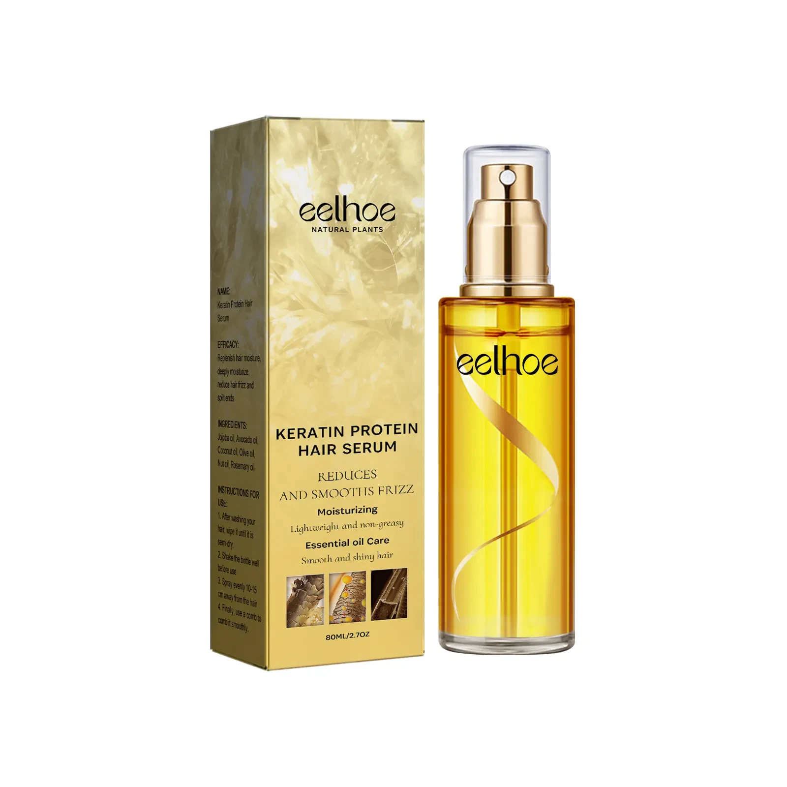 Keratin Hair Care Spray Repair