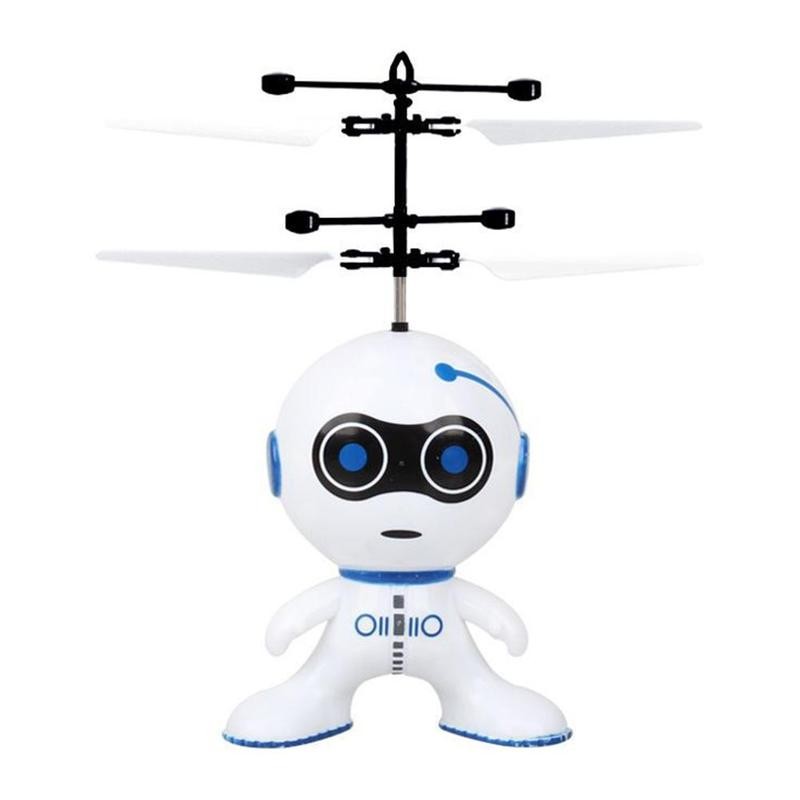 Gesture Sensing Aircraft Luminous Floating Toy