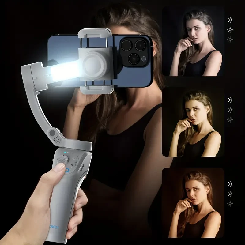 ProPlus 3-Axis Smartphone Gimbal  Foldable & Vlog Ready