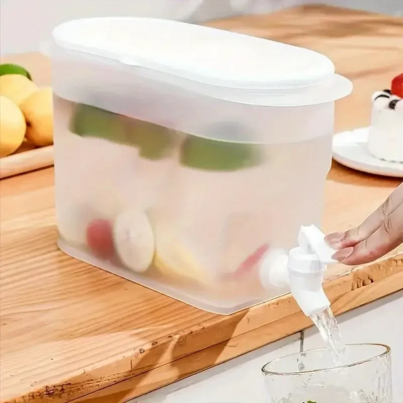 3.5L Refrigerator Beverage Dispenser  BPA-Free with Spigot