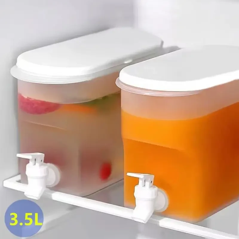 3.5L Refrigerator Beverage Dispenser  BPA-Free with Spigot
