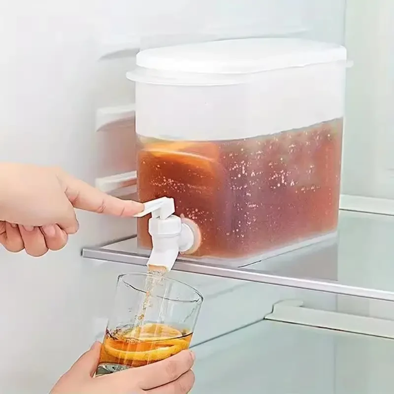 3.5L Refrigerator Beverage Dispenser  BPA-Free with Spigot