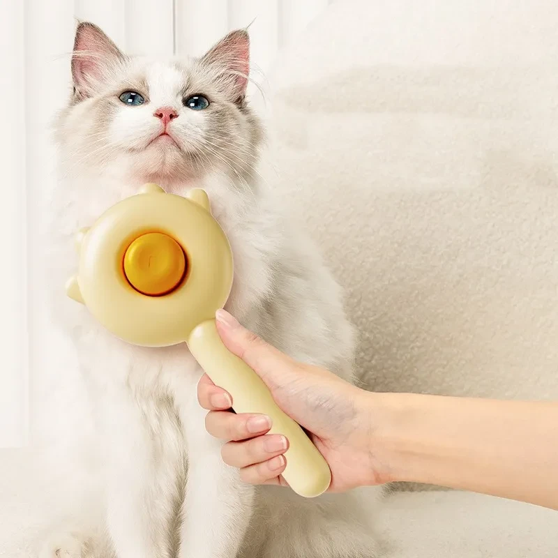 Cat And Dog Brush Pets Grooming Cleaning Scratcher
