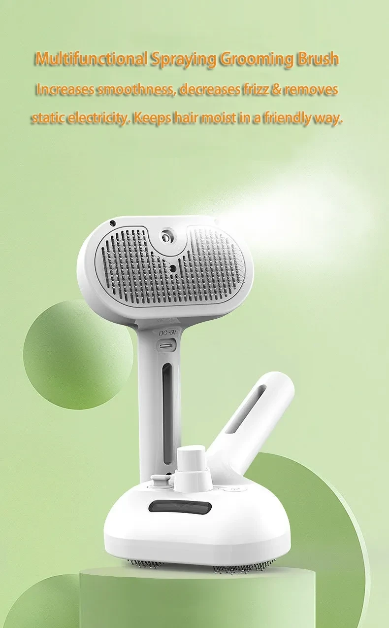 Pet Comb Self Cleaning Pets Hair Remover Brush