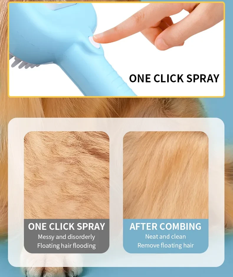 Grooming  Self Cleaning Slicker Brush For Pets