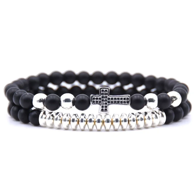 Cross Elastic Bracelet