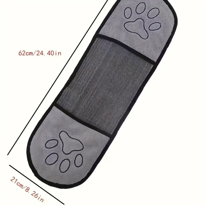 RapidDry Pet Bath Towel  Super Absorbent & Gentle Grooming Towel