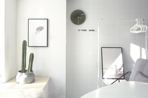 Color home clock
