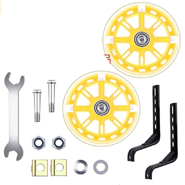 Children's Creative Glow Auxiliary Bicycle Wheel