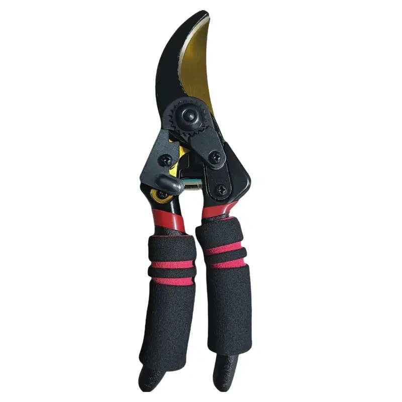 Professional 21.01cm Carbon Steel Pruning Shears - Sharp SK-5 Blade, Comfort Grip Handle, Durable Tree Trimmer for Home Garden & Floristry
