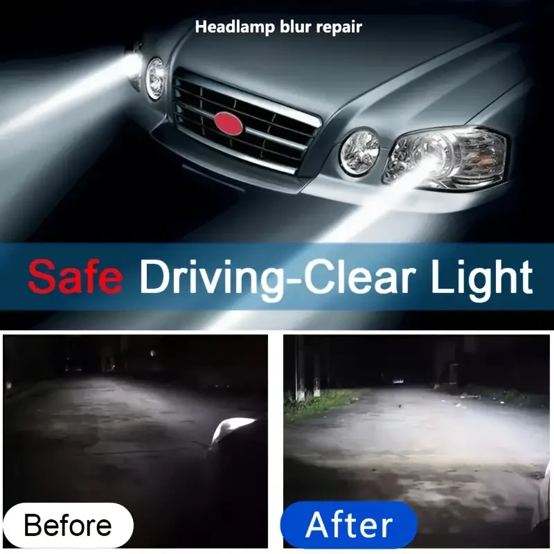 1pc Car Headlight Repair Cream - Anti-Oxidation, Scratch Removal, Brightening & Nourishing, Other Material, for Vehicle Maintenance, Suitable for All Car Models, Ideal for Drivers