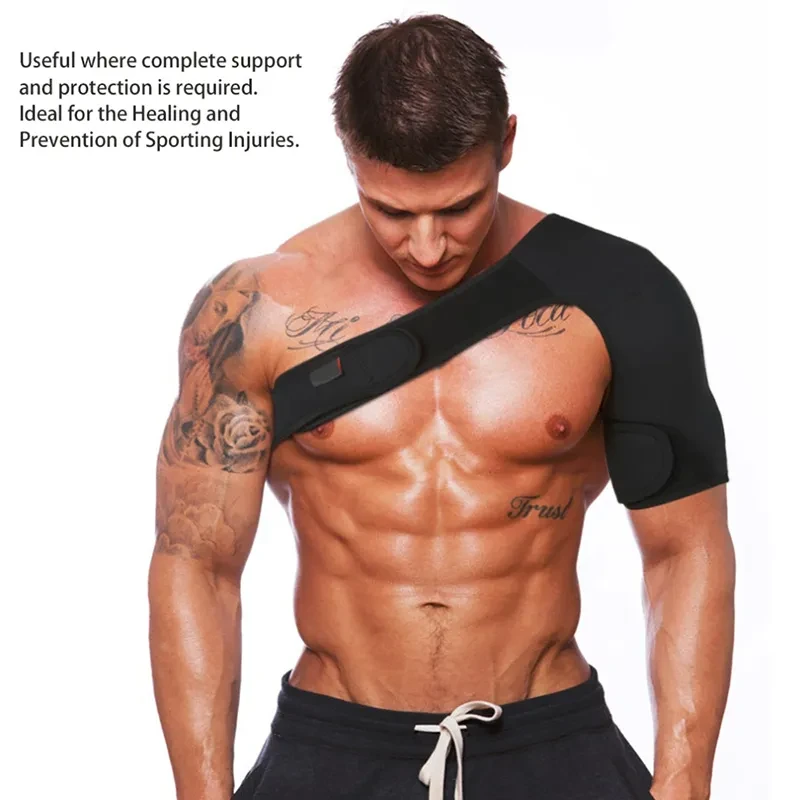 Neoprene Shoulder Support Brace for Dislocation, Injury, and Arthritis Pain Relief