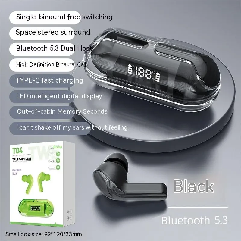 Wireless Digital Display Bluetooth Headset