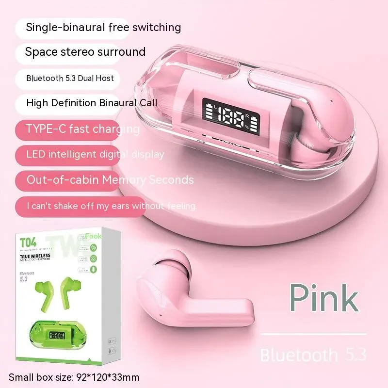 Wireless Digital Display Bluetooth Headset