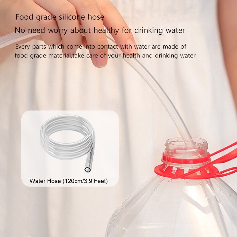 Desk Dispenser Electric Water Gallon - Automatic, Rechargeable Water Bottle Dispenser