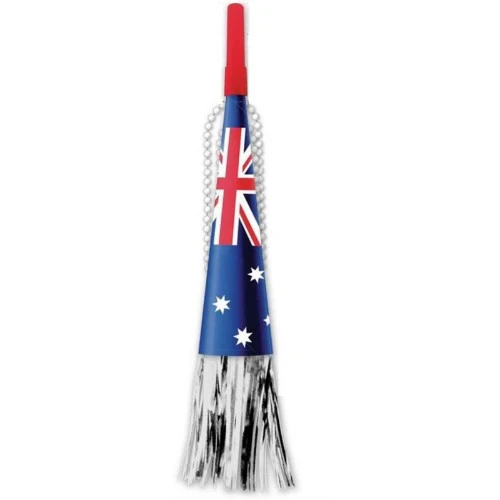 Australia Horn Necklace With Foil