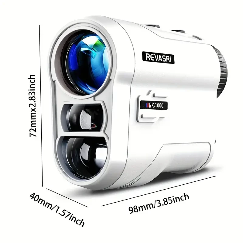 REVASRI Golf Rangefinder  1000YDS Laser with Slope, Pin Lock Vibration, & External Slope Switch