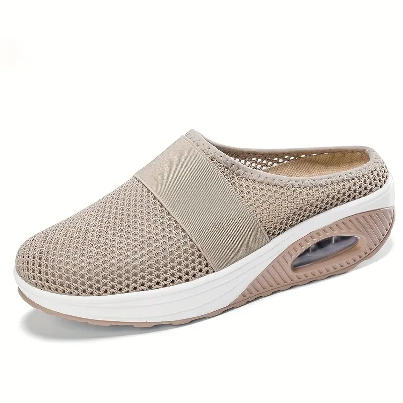 Women's Air Cushion Mesh Mule Sandals  Breathable & Lightweight