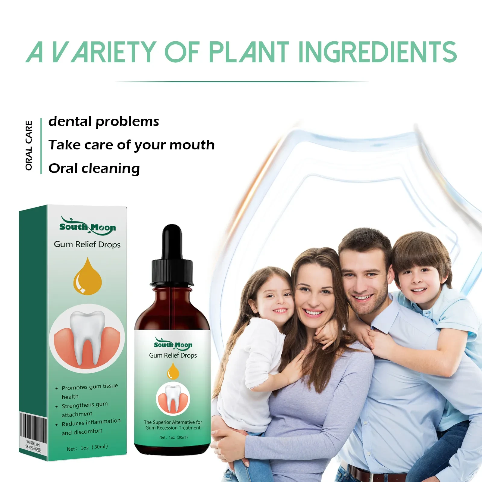 Gum Repair Drops Gum Relief Periodontal Foamin