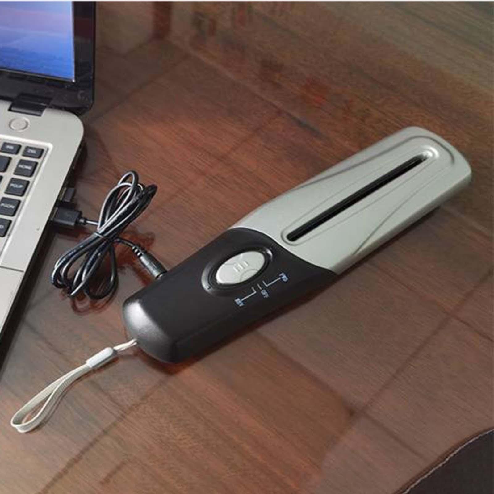 Portable Handheld Paper Shredder  USB/Battery Operated 2L Mini Paper Cutter