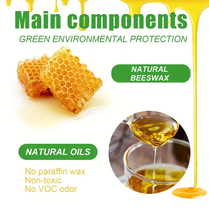 Wood Scratch Repair Repair Beeswax Solid wood floor furniture waxing Repair Minor scratch repair