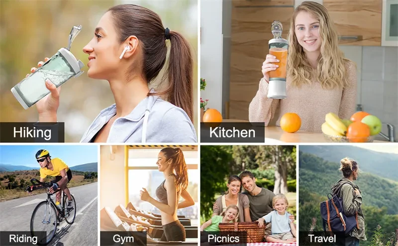 Blender For Shakes And Smoothies With 6 Blade