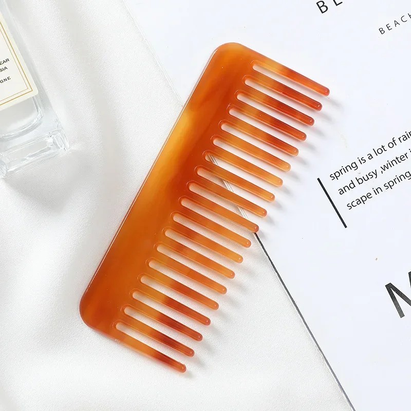 Korean Fashion Wide-Tooth Acetate Hair Comb