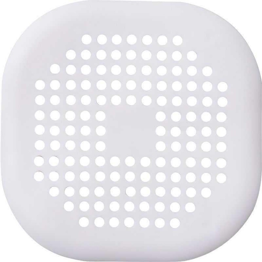Square Silicone Floor Drain Sticker  Bathroom Sewer Hair Filter Drain Cover & Floor Drain Mat
