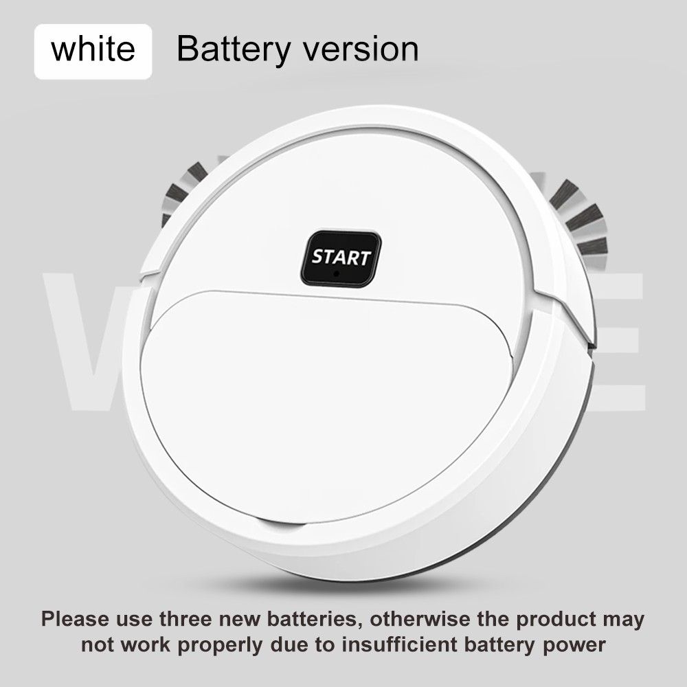 Fully Automatic 3-in-1 Robot Vacuum Cleaner  Sweeping, Vacuuming & Mopping Mini Intelligent Home Floor Cleane