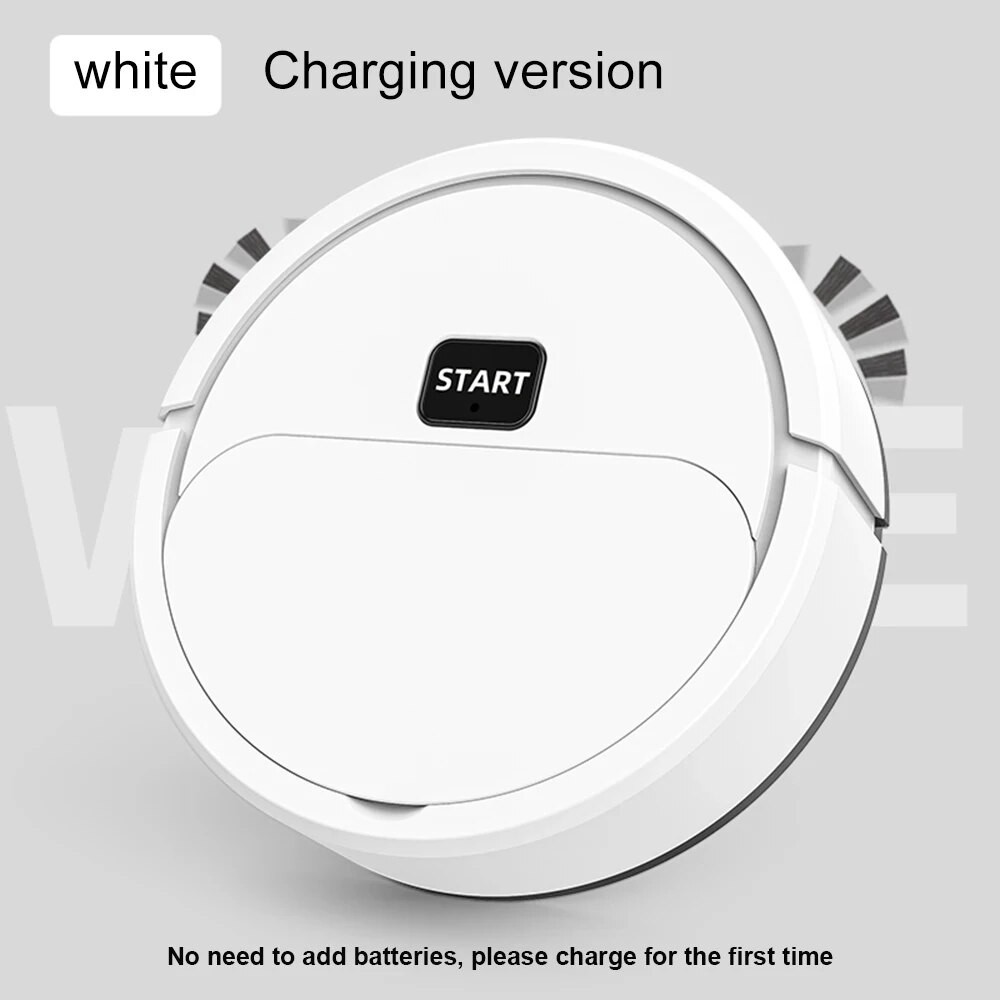 Fully Automatic 3-in-1 Robot Vacuum Cleaner  Sweeping, Vacuuming & Mopping Mini Intelligent Home Floor Cleane
