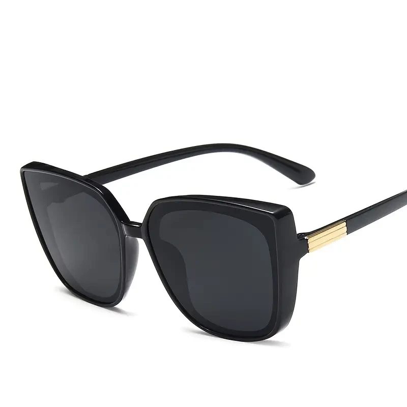 Fashion Square Oversize Cat Eye Glasses