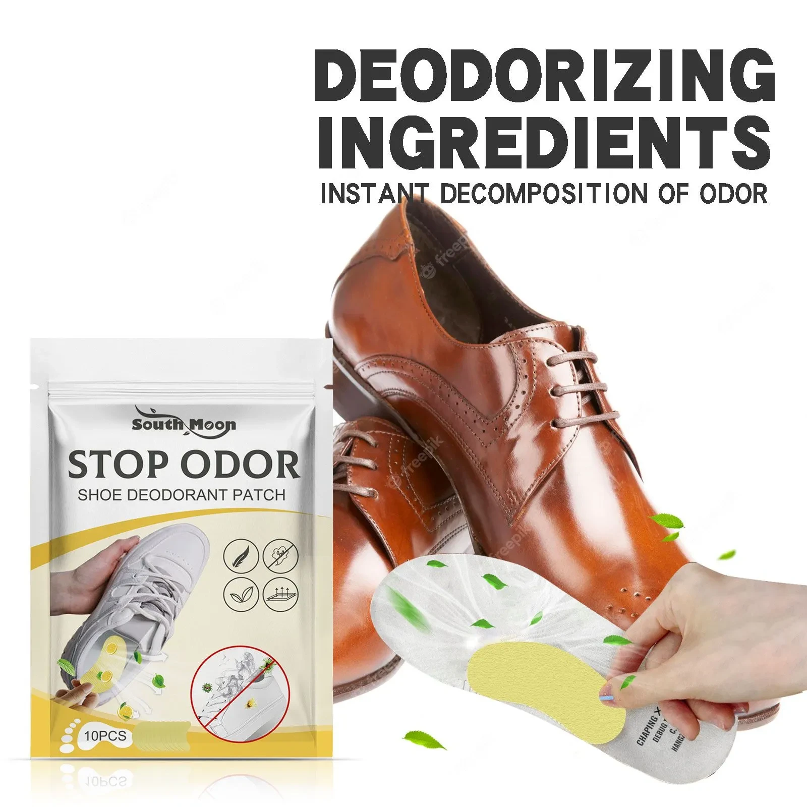 South Moon Shoe Deodorizing Sticker