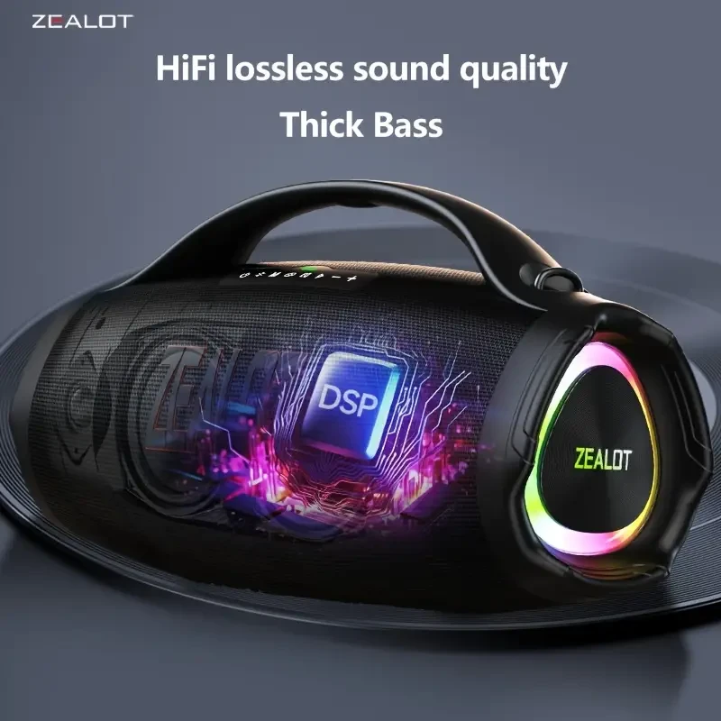 ZEALOT S98 160W Wireless Speaker - Waterproof Outdoor Portable Subwoofer