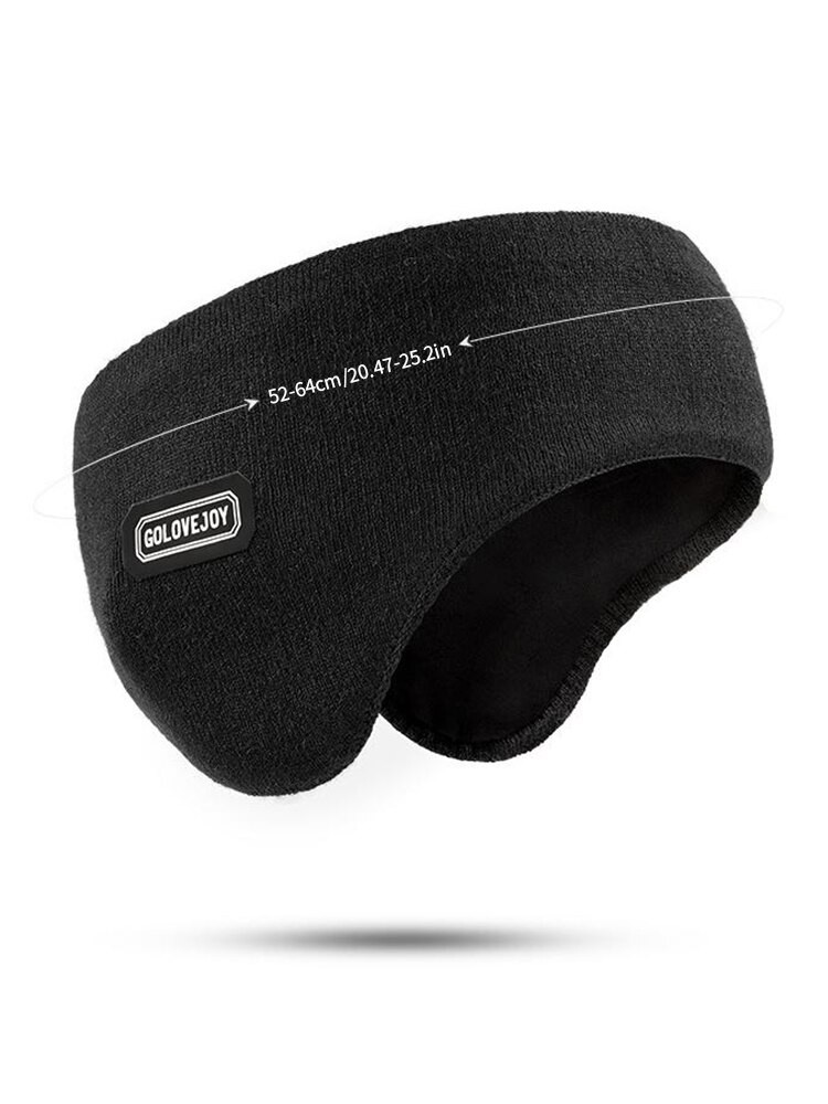 Winter Mens Padded Ear Warmers  Thickened, Windproof, Cold-Resistant Ear Muffs