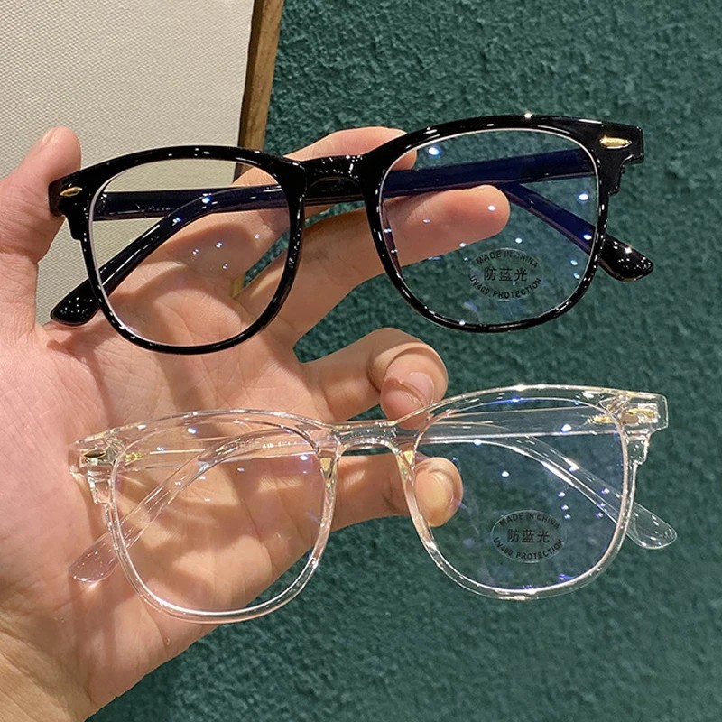 Anti Blue Light Myopia Glasses  Ultralight Transparent Nearsight Glasses