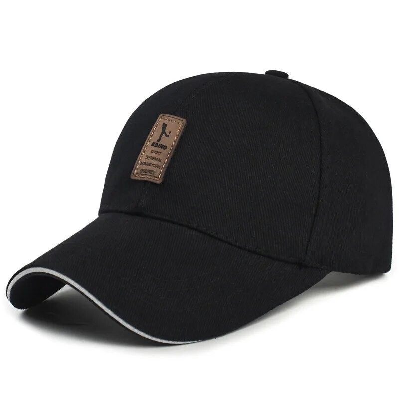 Unisex Cotton Baseball Cap  Korean Style All-Season Sun Hat