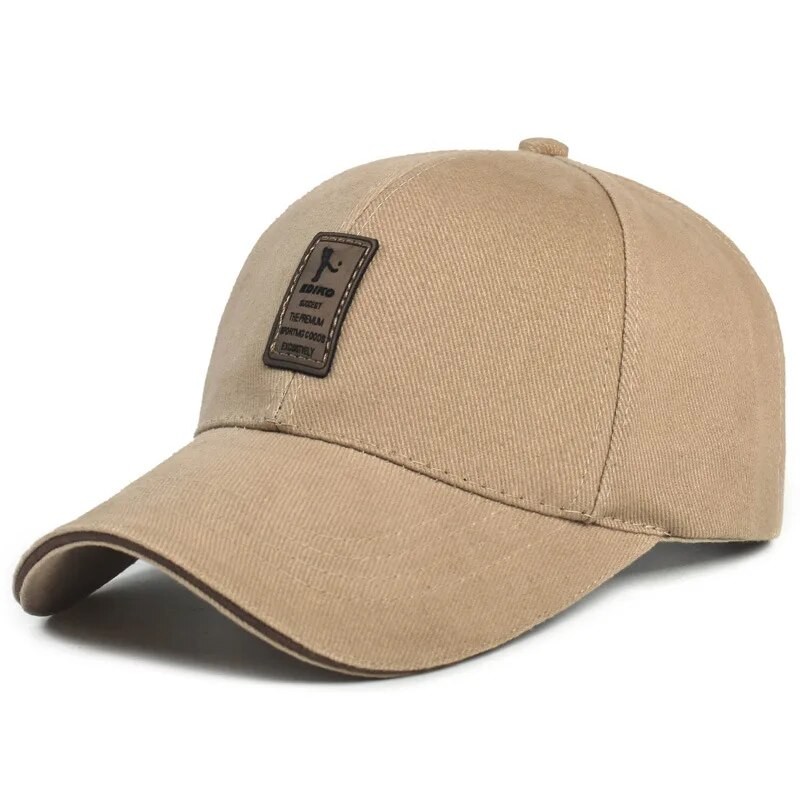 Unisex Cotton Baseball Cap  Korean Style All-Season Sun Hat