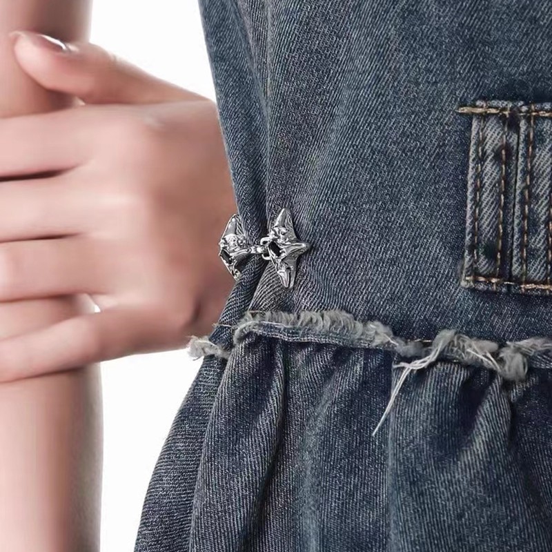 Adjustable Four-Pointed Star Waist Tightening Buckle