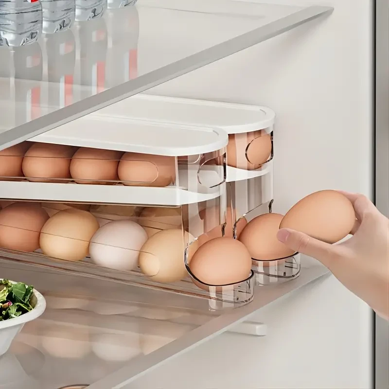Rolling Egg Storage Box