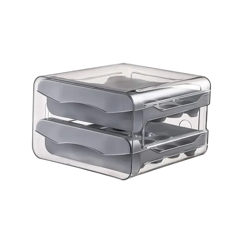 Kitchen Double-Layer Egg Storage Box